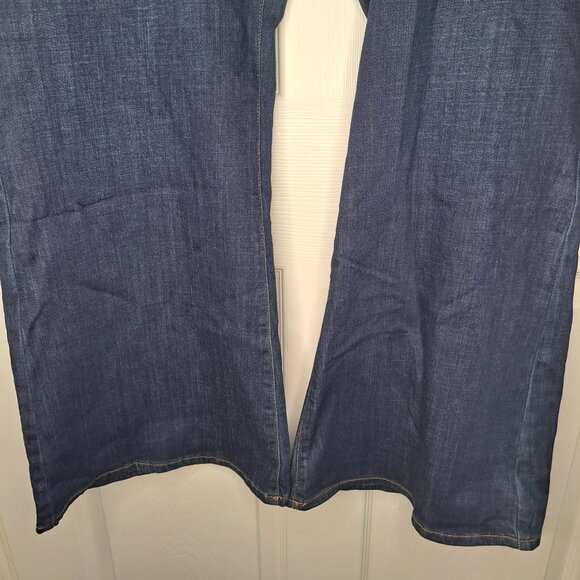 NEW ANA High Rise Dark Wash Flare Jeans Plus Size 26W - Picture 6 of 8